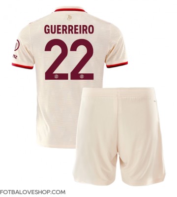 Bayern Munich Raphael Guerreiro #22 Dětské Alternativní Dres 2024-25 Krátký Rukáv (+ trenýrky)